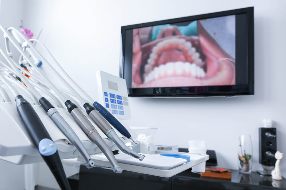 dental office with state-of-the-art equipment
