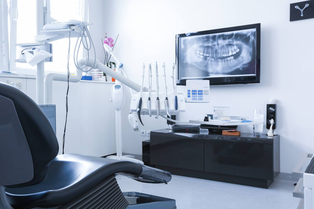 dental office with state-of-the-art equipment
